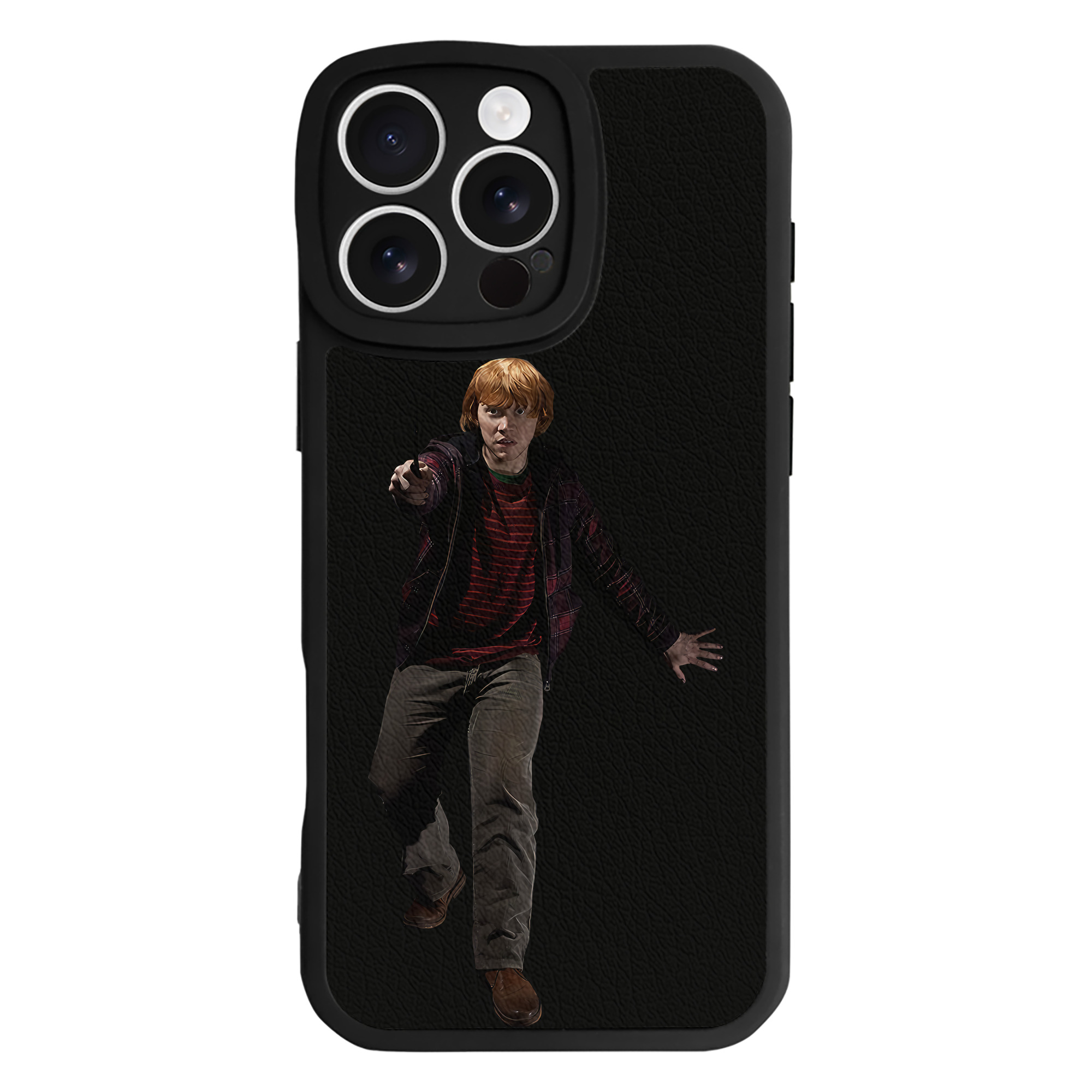 （画像用） Harry Potter ハリー・ポッターシリーズ 【iPhone 16シリーズ対応】シリコンスマホケース（レザー調） 材質：シリコン
